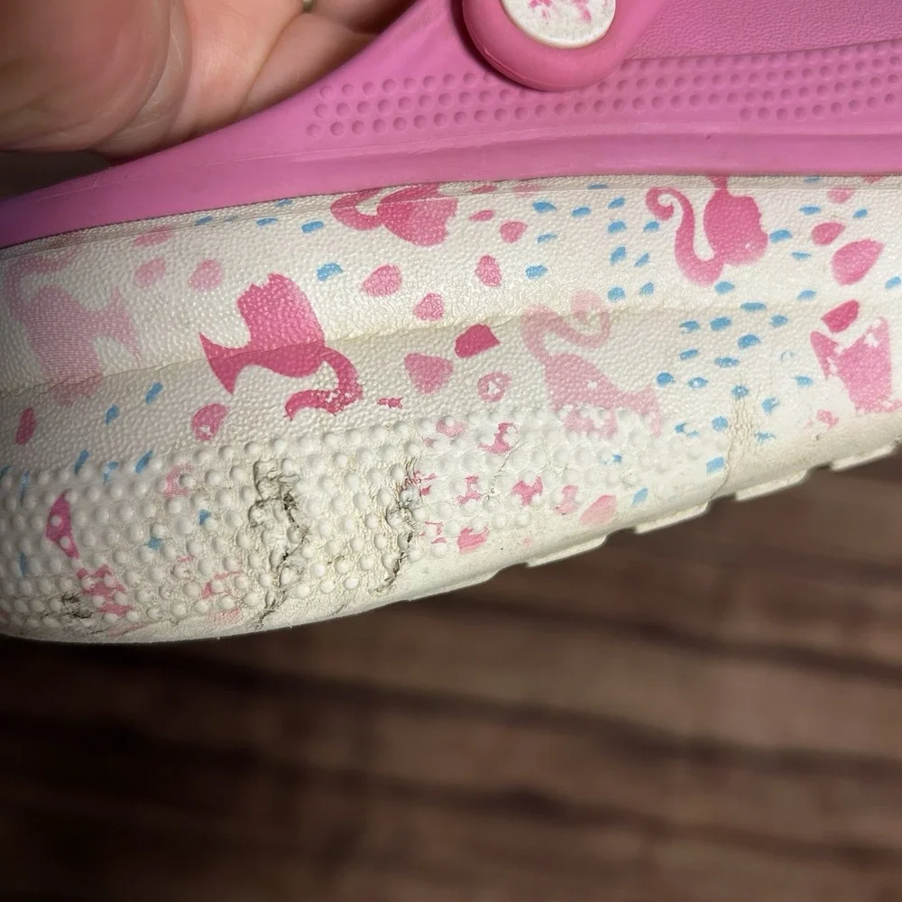 Barbie Crocs‎ - Kids Size J4 Barbie Cutie Crush Clog - Special Edition